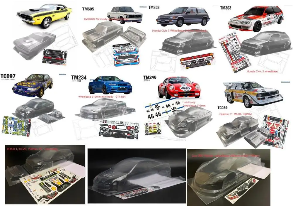1/10 весы OnRoad drift 350 302GT прозрачный корпус для 1970 DODGE CHALLENGER боди KYOSHO tiiya HSP REDCAT FS