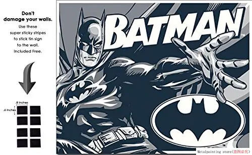 Комикс Джокер металлический жестяной знак супер герой Ретро винтажный Декор для