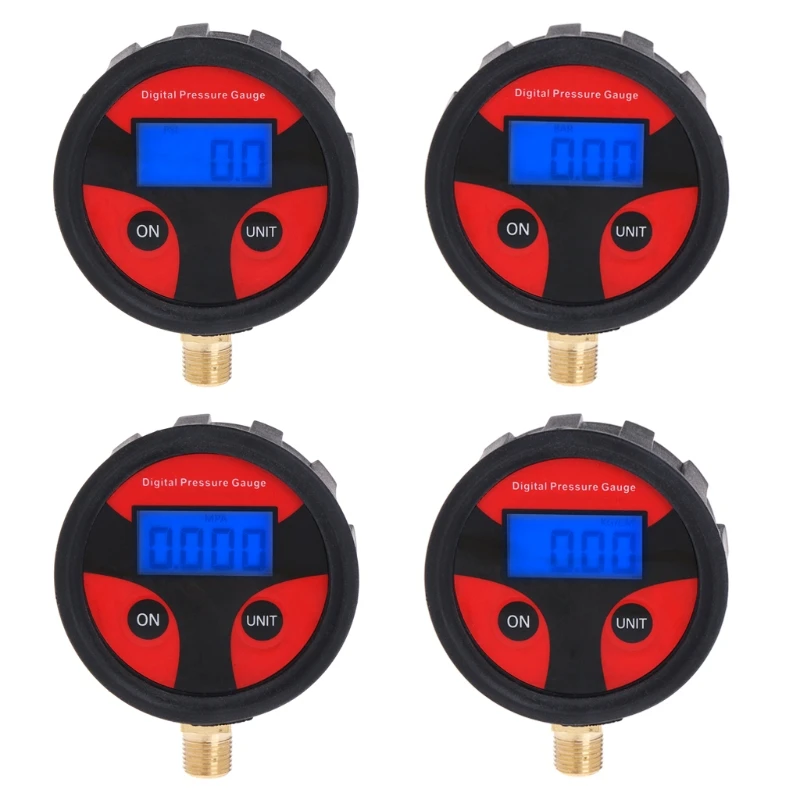 

0-200PSI Digital Tyre Tire Air Pressure Gauge LCD Manometer Car Truck Motorbike