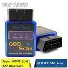Новый мини-сканер ELM327 Bluetooth V1.5 OBD2 автомобильный диагностический сканер для Android ELM 327 в 1,5 OBDII OBD 2 Автомобильный диагностический инструмент