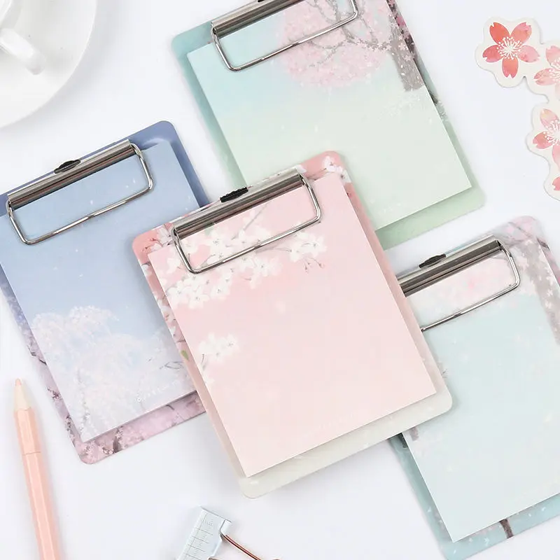 

Японские Канцтовары для студентов, милая маленькая доска, блокнот для записей, красивый зажим для записей, обучающий мини-блокнот с цветами ...