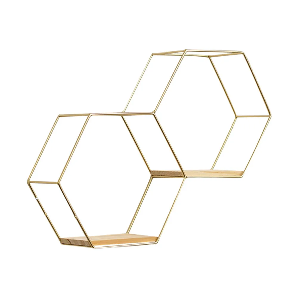 

1pc Creative Wall Storage Shelf Exquisite Wall Decoration for Living Room