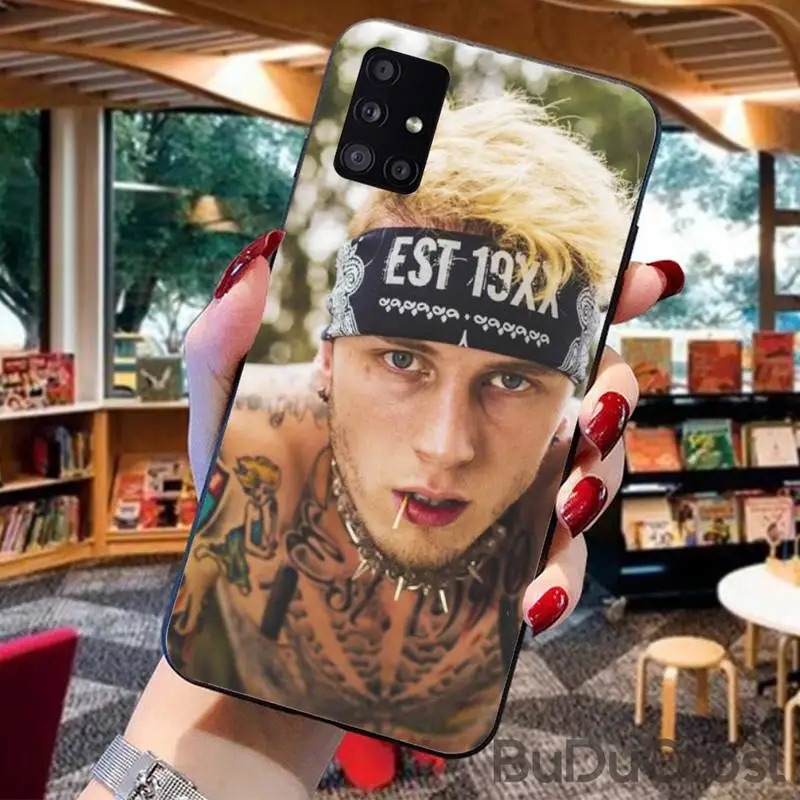 

Machine Gun Kelly MGK Custom Photo Soft Phone Case For For Samsung Galaxy A10 A20 A30 A40 A50 70 A10S 20S Core C8 A30S A50S A31