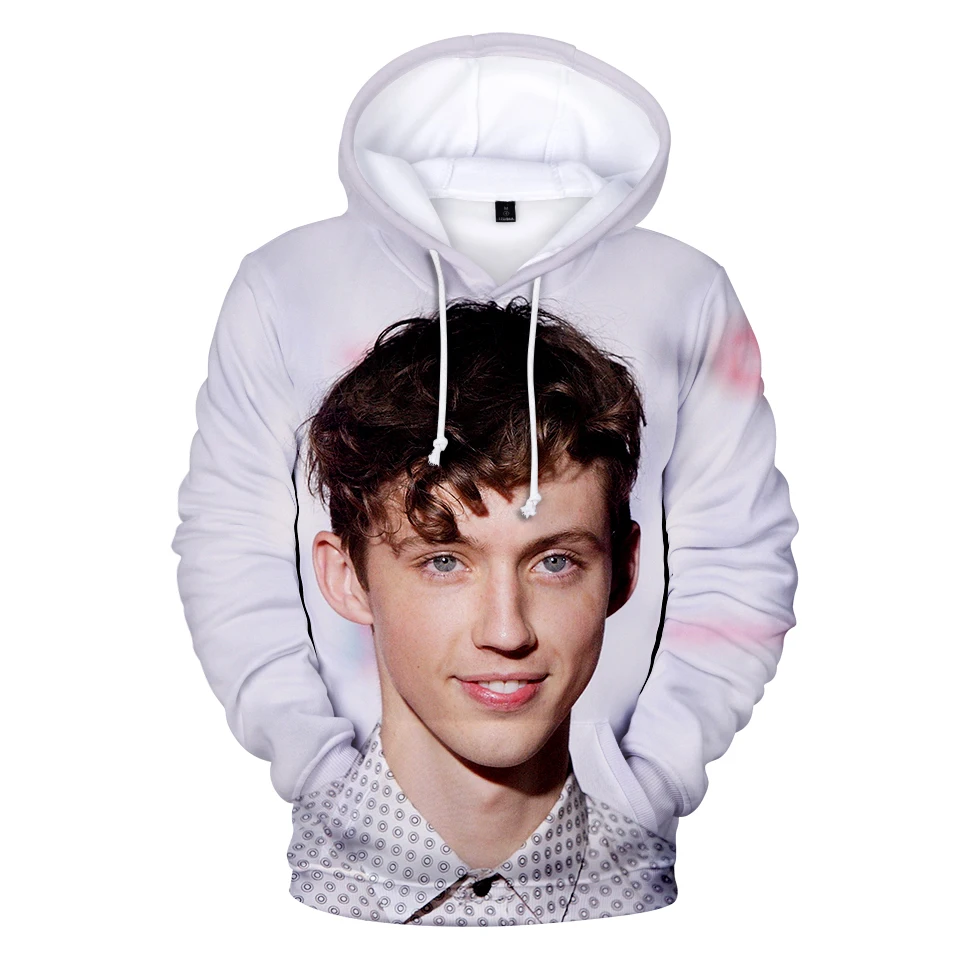 

Troye Sivan 3D Hoodies Men/women Autumn Sweatshirts Fashion Popular Hip Hop Hoodie Troye Sivan Hooded Individuality Sweatshirt