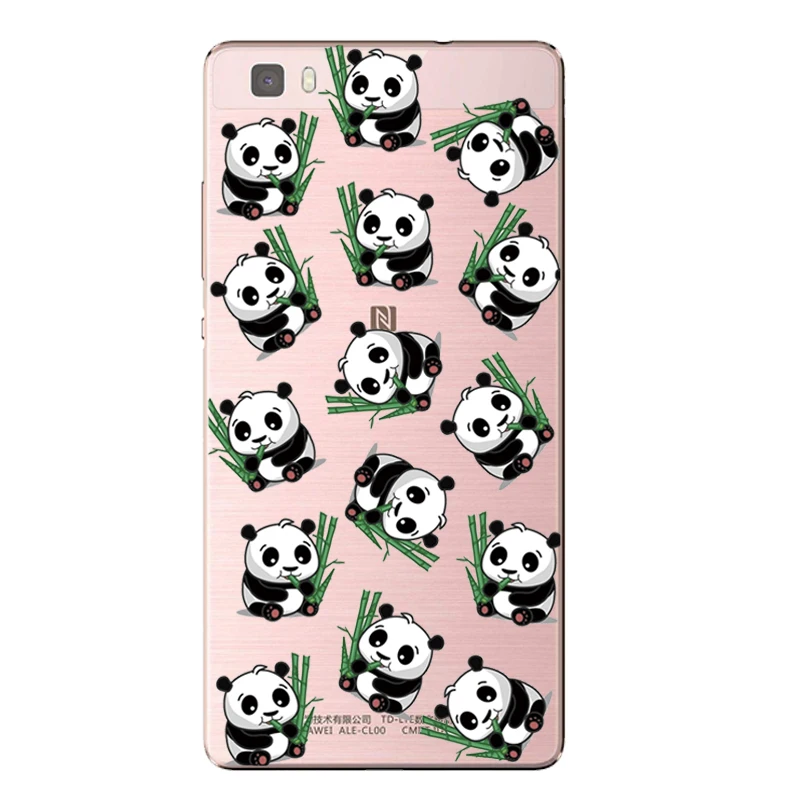 DS-LOVEHUI чехол для huawei P8 Lite мягкий из силиконового материала TPU защитное заднее