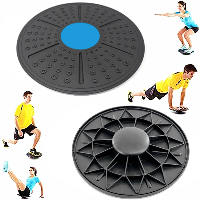 

Latest Yoga Balance Board Disc Stability Round Plates Exercise Trainer for Fitness Sports Waist Wriggling Fitness Balance Board