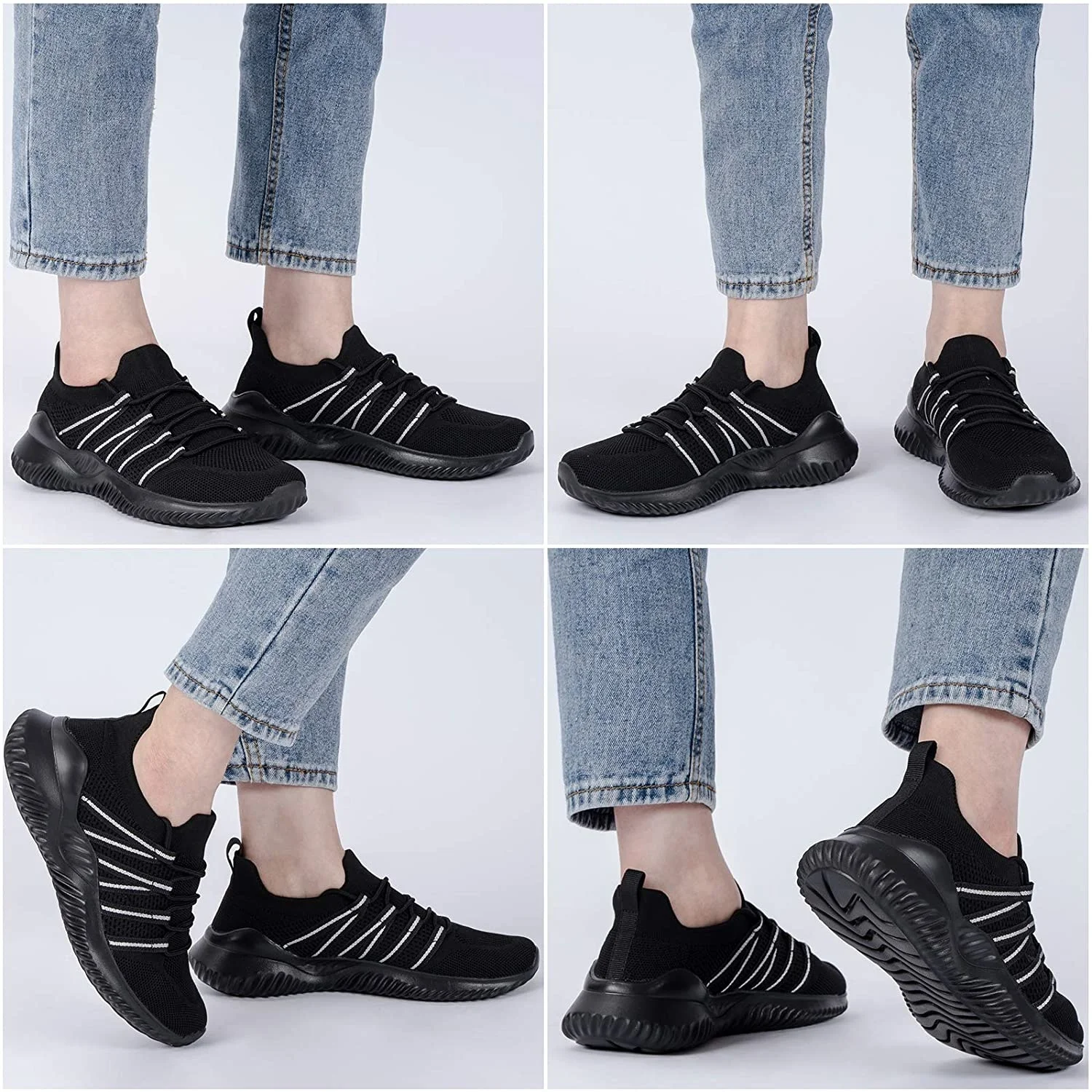 

Running Shoes For Women Women's Walking Tennis Shoes One Step Memory Foam Light Running Shoes