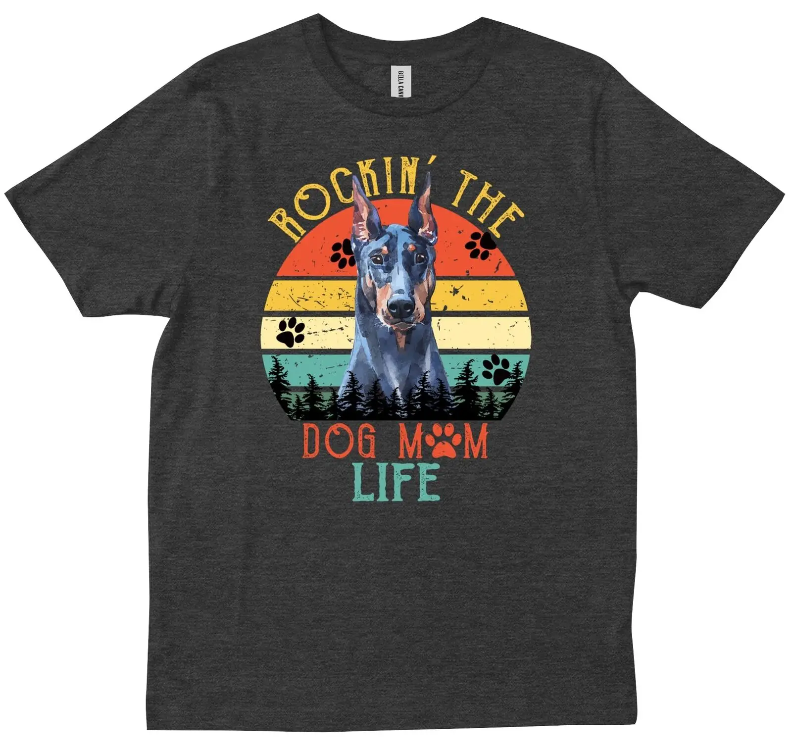 Doberman владелец забавная собака мама мех Милая Собака любимый подарок