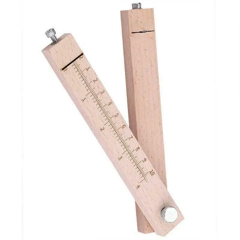 Регулируемый кожаный ремень резак кожевенное ремесло ремешок для часов DIY ручная резка деревянная планка резак с 5 лезвиями кожаные инструменты