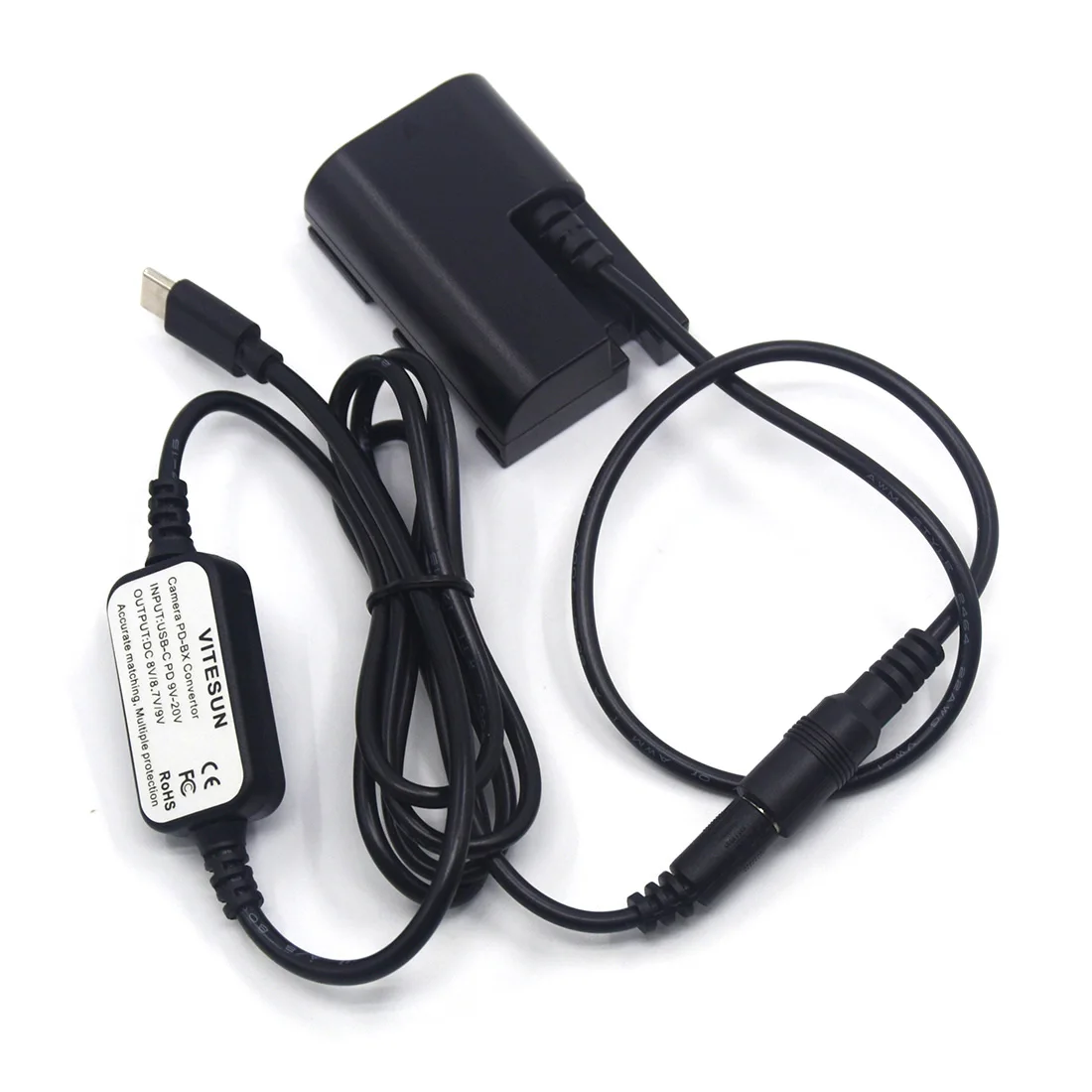 USB Type C USB-PD конвертер в кабель постоянного тока + Φ декодирование поддельных