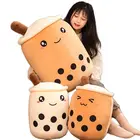 Горячая Распродажа 24355070 см в стиле bubble tea чашка плюшевые игрушки подушки мягкие еды молочный чай мягкие dollcup Подушка Детские игрушки подарок на день рождения