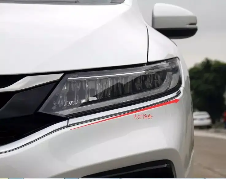 Новинка для Honda JADE 2017-2018 2 шт. Высокое качество ABS хром автомобильный передний