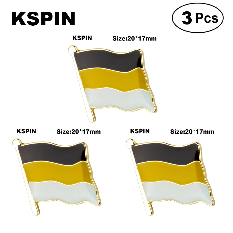 

Russian Empire Lapel Pin Flag badge Brooch Pins Badges 3Pcs a Lot