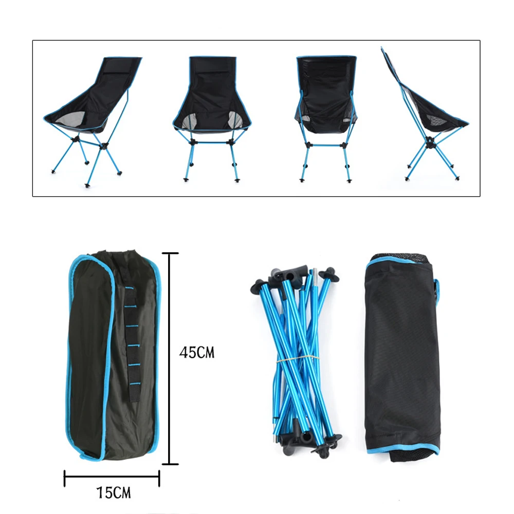 Стул складной сверхлегкий сверхпрочный портативный стул для путешествий