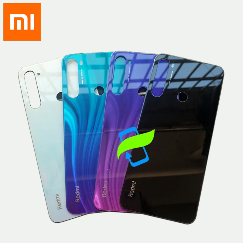 Задняя крышка батарейного отсека Xiaomi Redmi Note 8 стеклянный чехол для Note8 задняя