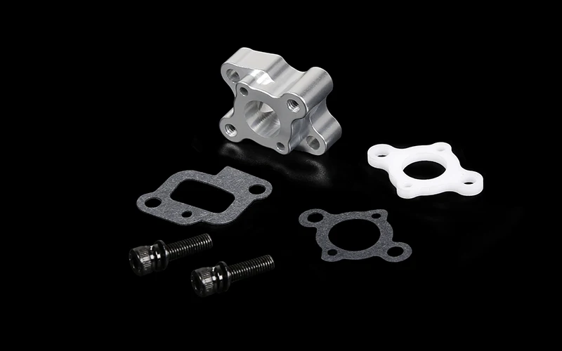 CNC metal intake pipe is suitable for engines with a displacement of 30.5CC and below | Parts &amp Accs