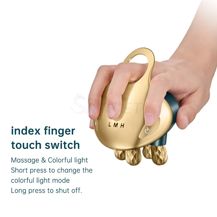 Массажер для лица 5 в 1 с массажной головкой 4D | Красота и здоровье