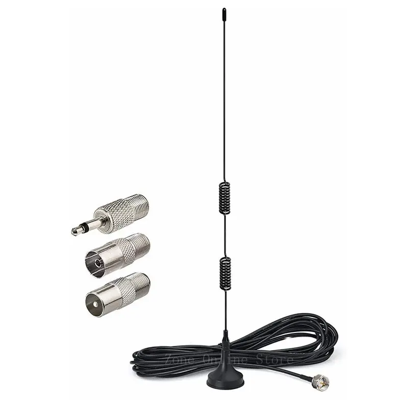 FM-антенна с магнитным основанием, радиоантенна для помещений, цифровая, HD, FM, Bluetooth, AV, аудио, домашний стереотеатр, приемник, тюнер