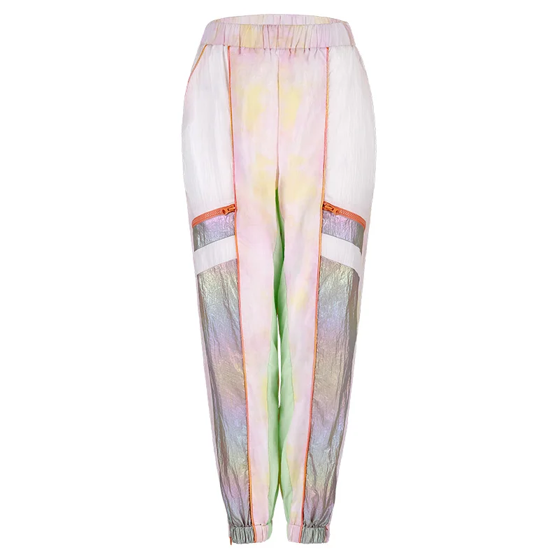 Rainbow Icecream Women 2020 Spring SUmmer New Jogging Trainning Jogger Pants Feet Casual Ankle-Tied Pants Avoid Mosiquitos