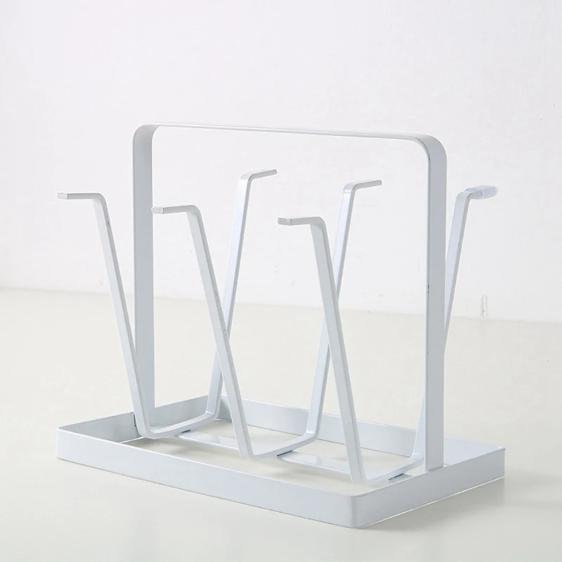 

Iron Cup Storage Rack Cup Holder Household Glass Drain Rack Water Cup Rack Cup Rack Drain Rack Home Kitchen Bar Mug