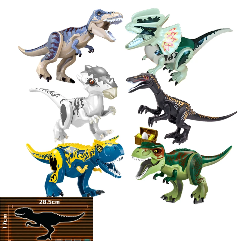 Конструктор Парк Юрского периода динозавры семейный конструктор доступный