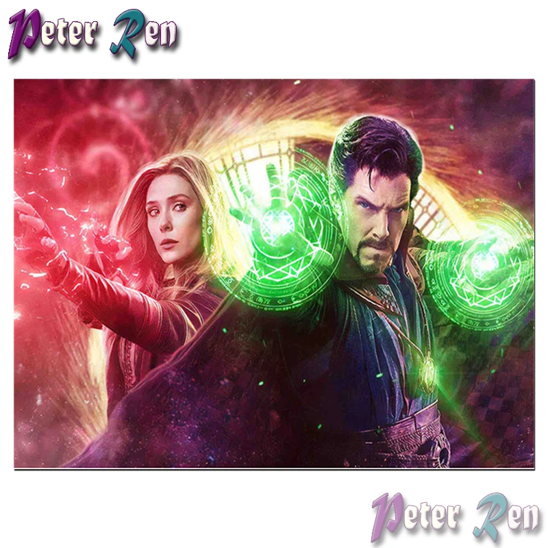 

5d Witch and Genius Doctor Diamond Painting diamond Embroidery full Square/round Mosaic Picture Rhinestone Home Decoration