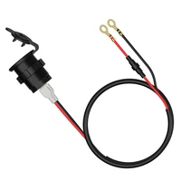socket car charger voltmeter 4 53 5cm port boat adapter power outlet 12v24v motorcycle atv