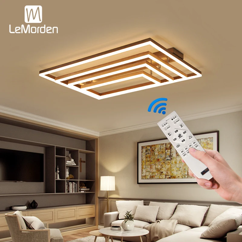 Светодиодные люстры LeModern для гостиной спальни столовой кабинета белые