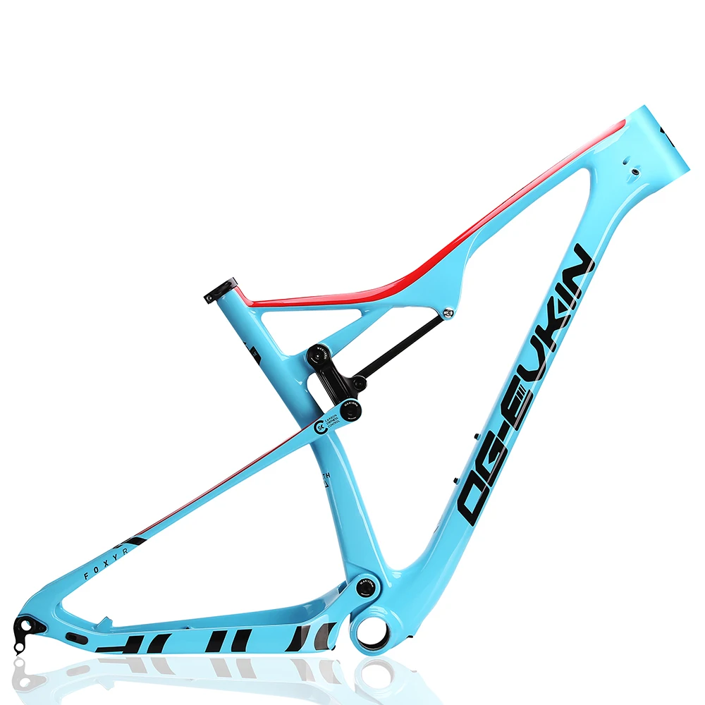 21inch Blue Glossy OG-EVKIN EPS 29er углеродная Mtb велосипедная рама UD Глянцевая BB92 Bicicletas рама 29 через ось 15," 17,5" 1" 21" гарнитура 1-1/" 1-1/2" - Цвет: 21inch Blue Glossy