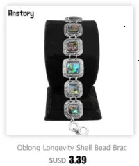 Oval Natural Quartz Stone Crystal Bracelet Vintage Look Antique Silver Plated Fashion Jewelry For Woman TB348