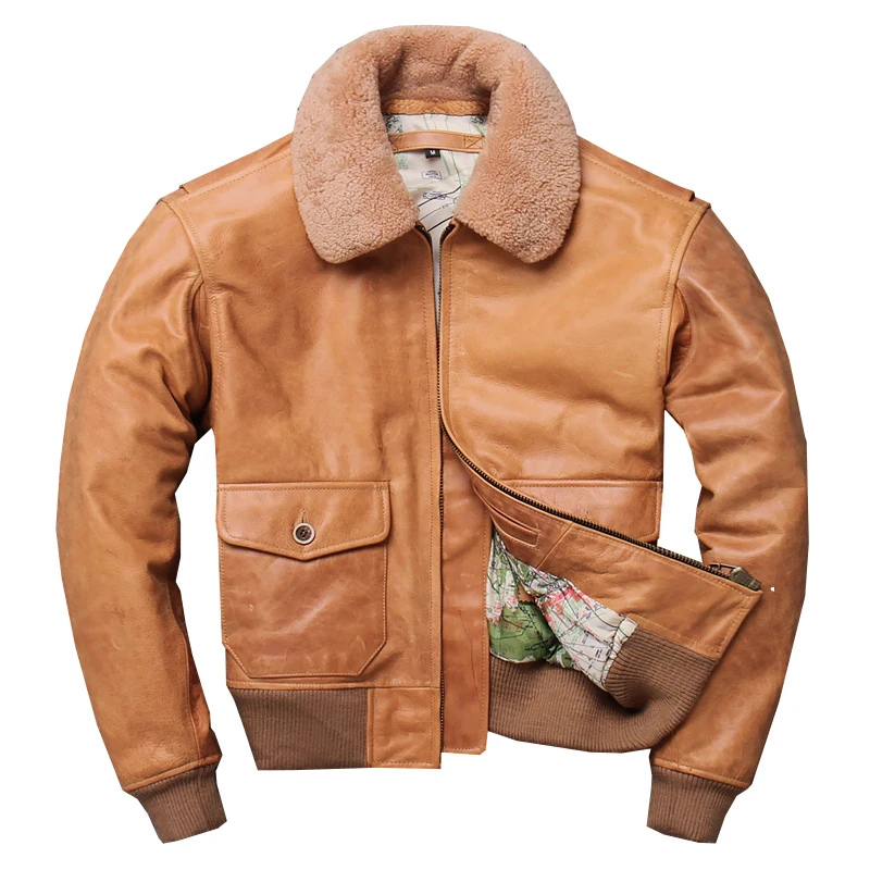 

genuine Jacket men men's men sheepskin coat