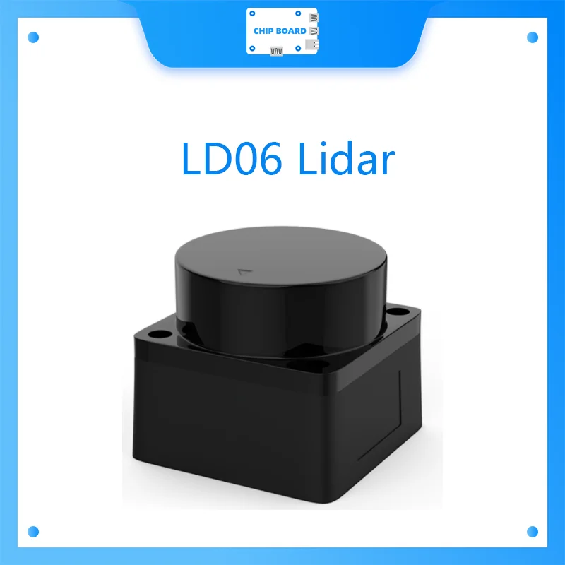 LD06 Lidar portable 360 degree DTOF Laser Sensor Scanner Kit with 12m range for ROS robot