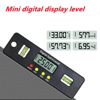 level inclinometer magnetic electronic digital display level rule led display horizontal inclinometer for home renovation