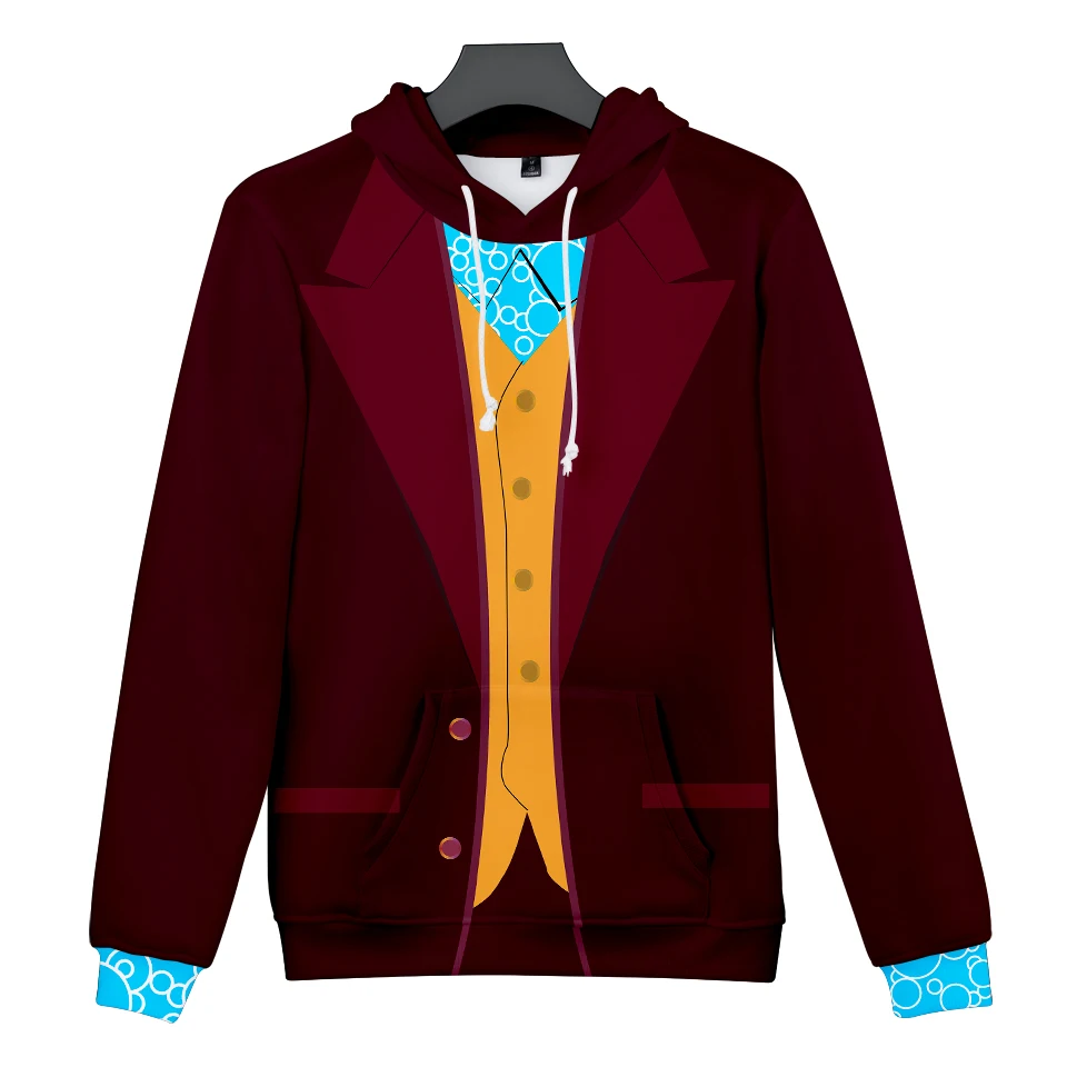 

Clown character suit Sweatshirt 3D Printed Hoodies men Harajuku casual Funny hoodie Tops High Quality Drop Shipped