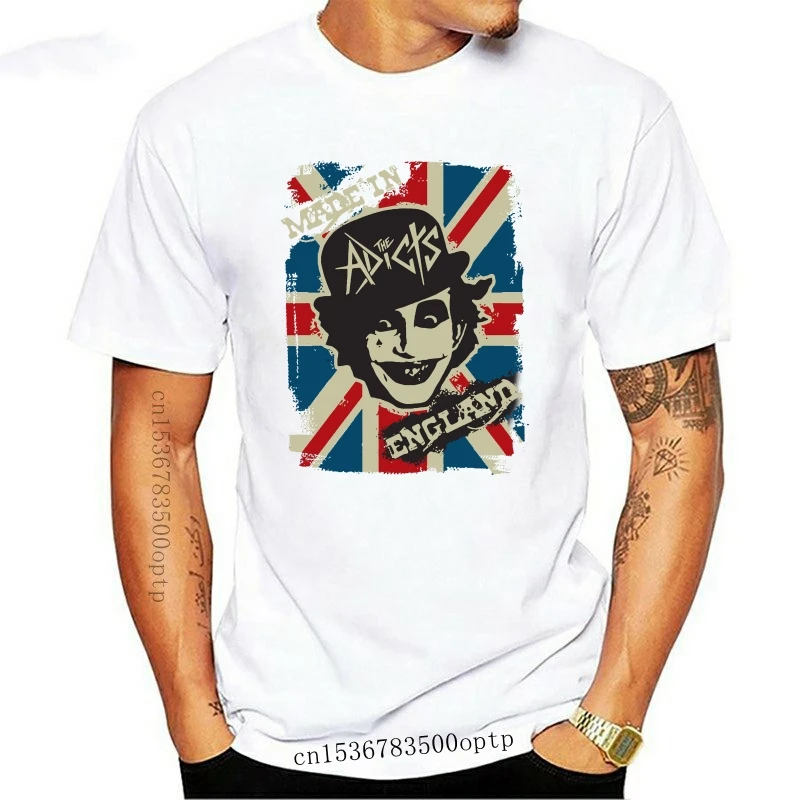 

New Adicts Mens Made In England Slim Fit T-shirt Medium Blackknitted comfortable fabric