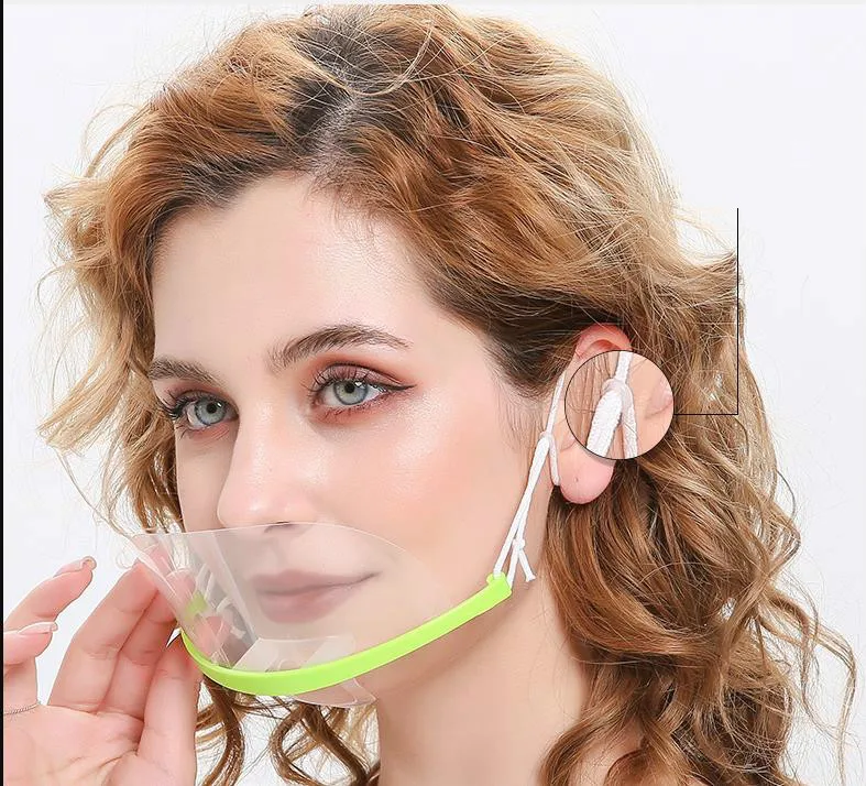 40 шт. прозрачная маска для питания специальная пищевая гигиена пластиковая Кухня