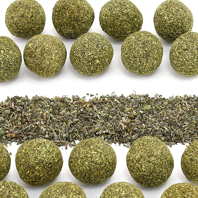 

1PCS Cat Catnip Ball Toy Teeth Cleaning Toy Cat Licking Ball Cat Chew Toy Catnip Treat Ball Safety Cat Catnip Toy Legendog