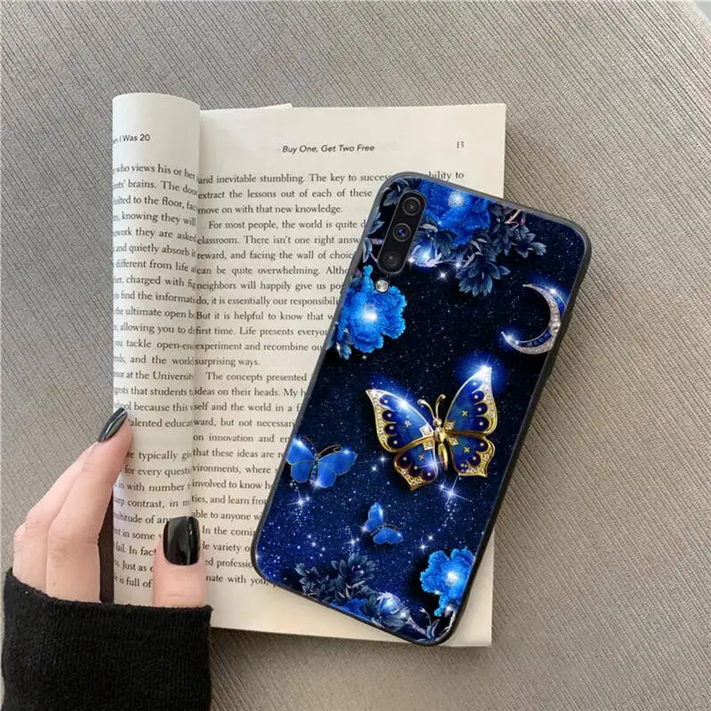 

Butterfly bling high quality Phone Case For Samsung galaxy A S note 10 7 8 9 20 30 31 40 50 51 70 71 21 s ultra plus