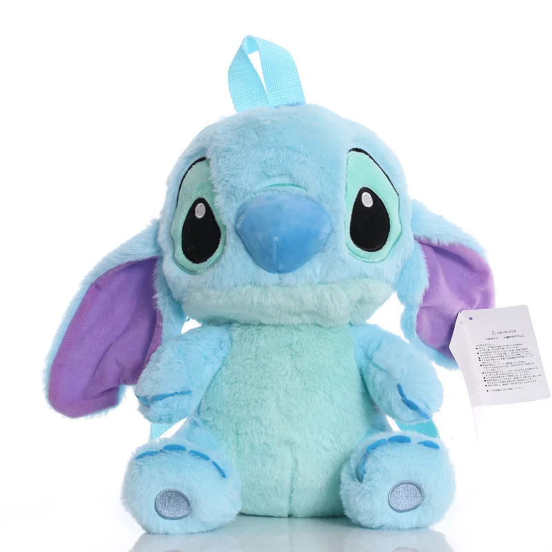 

Disney Lilo & Stitch Cute Cartoon Stitch Plush Bag Toy Soft Stuffed Packback Travel Bag Girls Kids Holiday XMax Gift