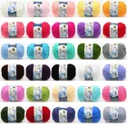 1 шт.50 г молочный хлопок 5ply Пряжа мягкая пряжа для вязания крючком Детская Пряжа DIY для вязания шерсти нитки для ручного вязания крючком DIY B8MX0008