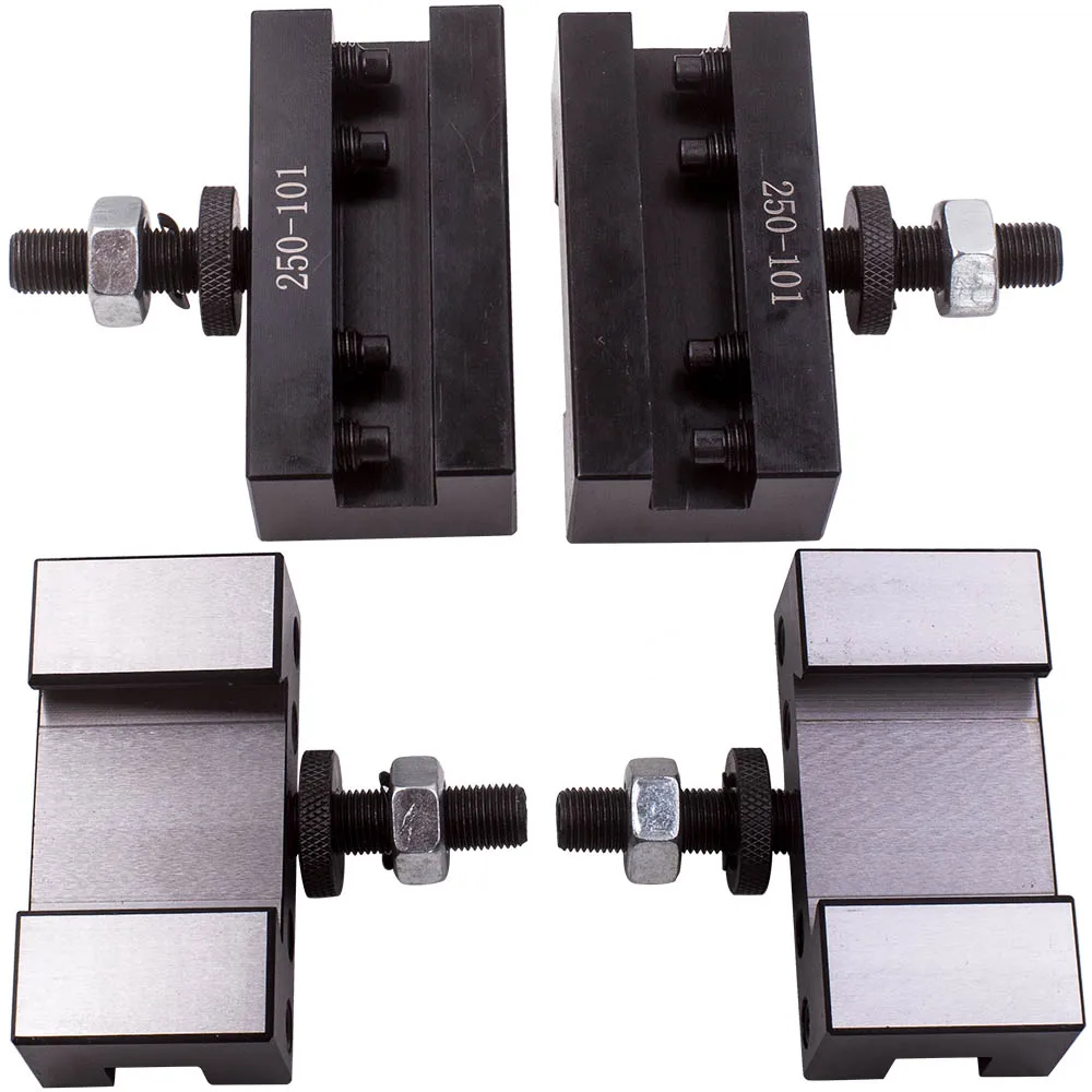 

4PCS for 6-12" AXA Quick Change 250-101 CNC Turning Tool Post Turning Lathe Facing Holder 250101 new