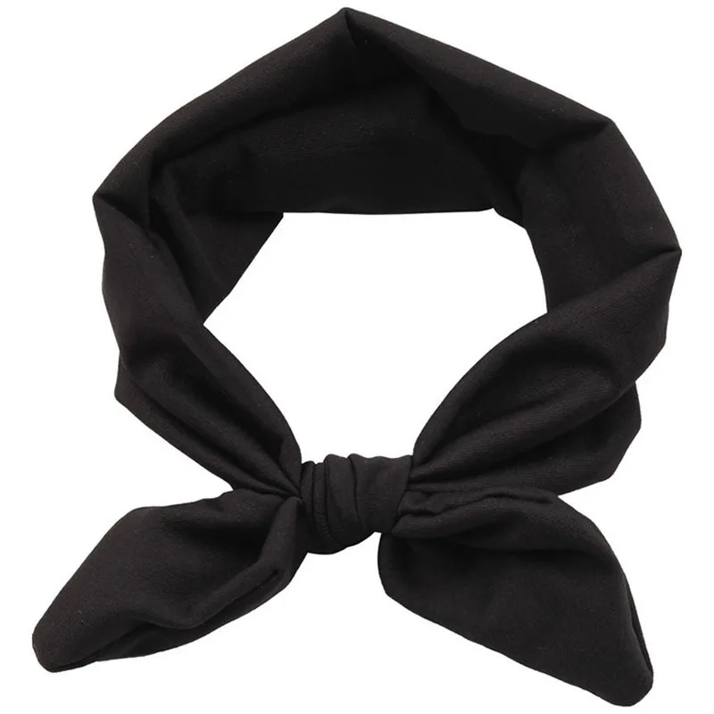 

1pcs New European And American Children's Headband Stretch Loth Bunny Ears Baby Headwear Head Bands for Baby