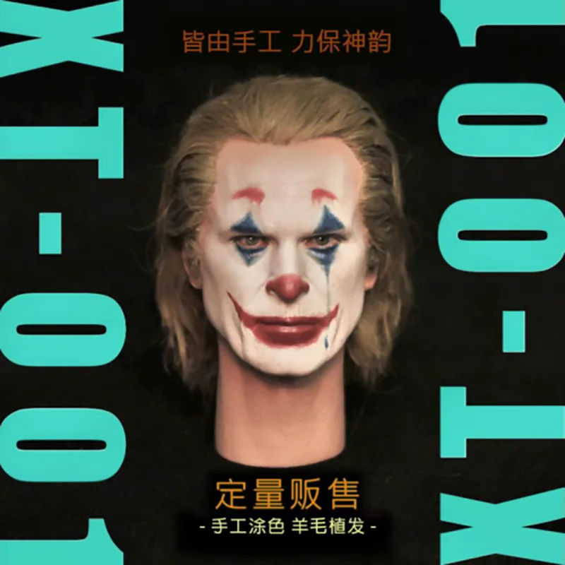 

1:6 T001 The JOKER Male Head Sculpt F 12" Male HT Figure Body in stock