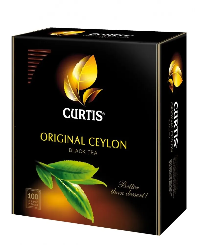 Чай Curtis &quotOriginal Ceylon&quot черный 100 пакетиков|Черный чай| |