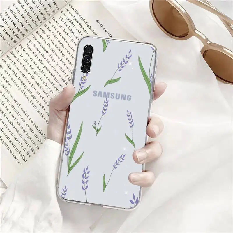 

Flower rose pink blue Phone Case Transparent for Samsung s9 s10 s20 Huawei honor P20 P30 P40 xiaomi note mi 8 9 pro lite plus