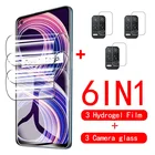 Гидрогелевая пленка с полным покрытием, чехол для Realme 8 Pro 7, фотокамера, Защитное стекло для realme 6, 7, 8 Pro, Narzo 30A, защита для объектива