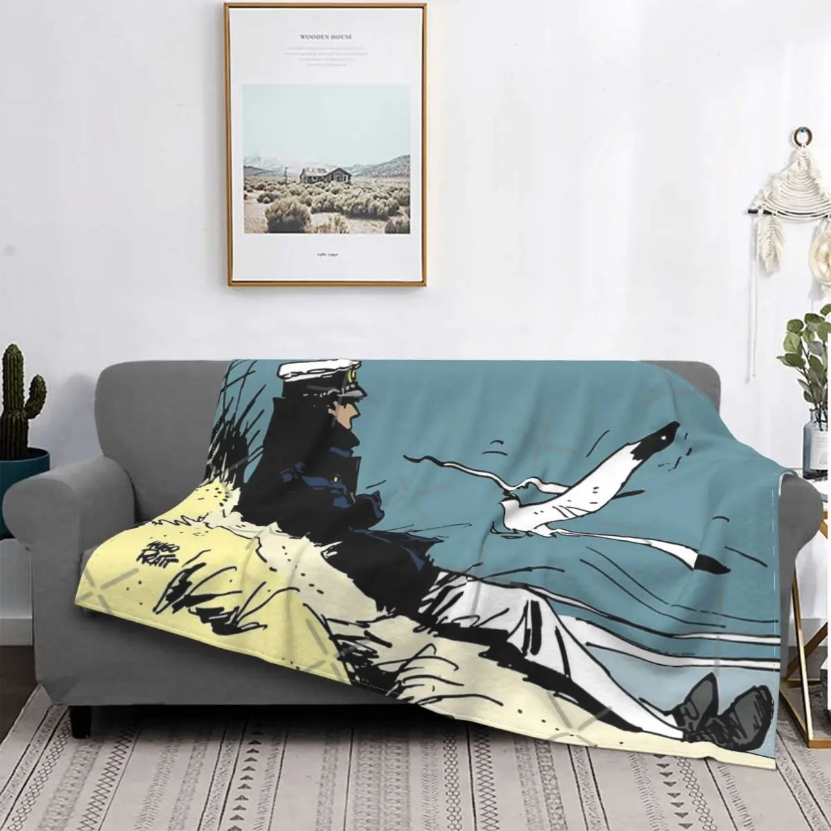 

Покрывало Corto Maltese на берегу покрывало на кровать Плед покрывало на кровать 90 летнее одеяло домашний текстиль роскошное