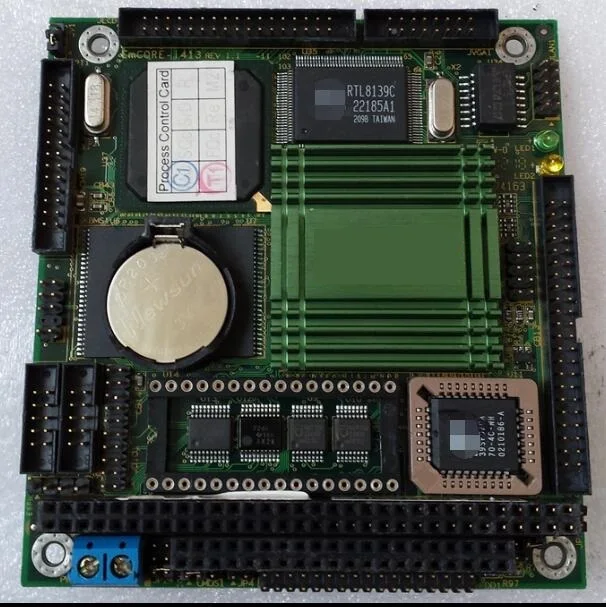 100% OK EmCORE i413 REV: 1 PC104 материнская плата оригинальная безвентиляторная IPC cpu PC/104