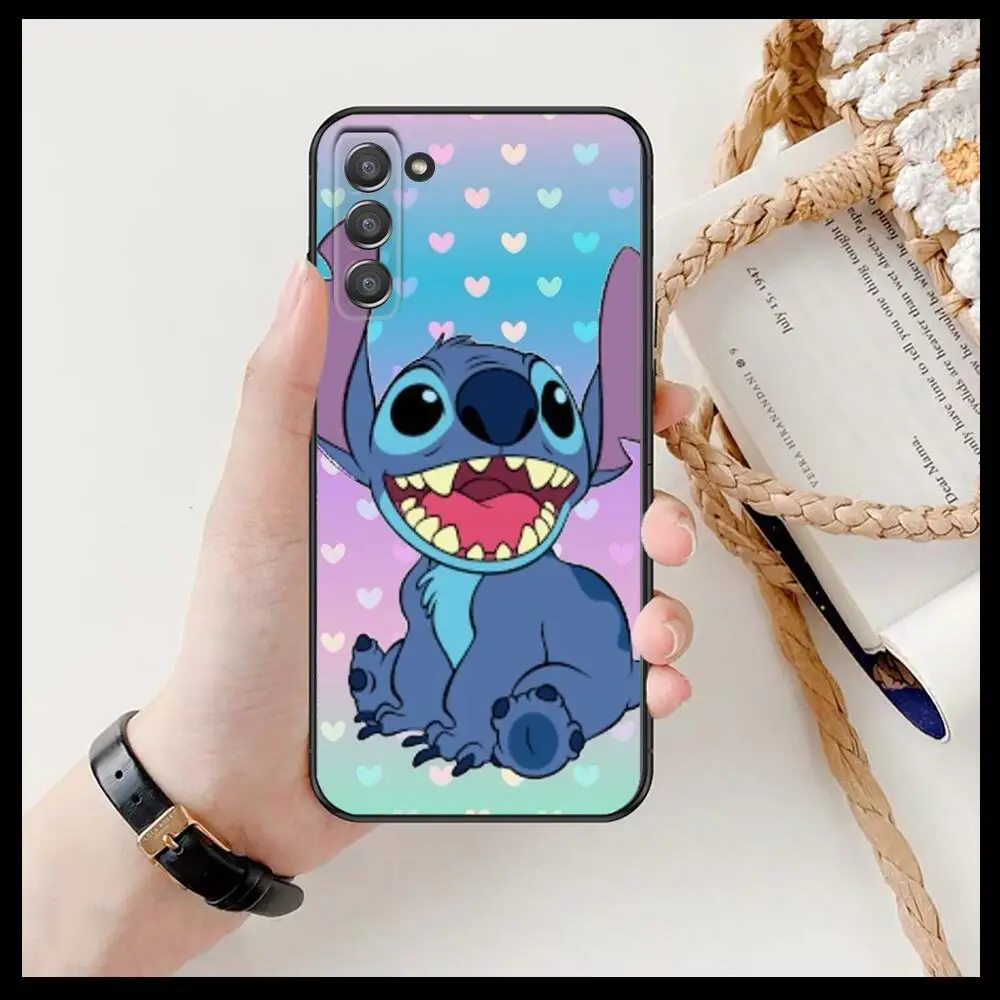 Чехол для телефона с забавным диснеевским стичем SamSung Galaxy s6 s7 S8 S9 S10E S20 S21 S5 S30 Plus fe 5G