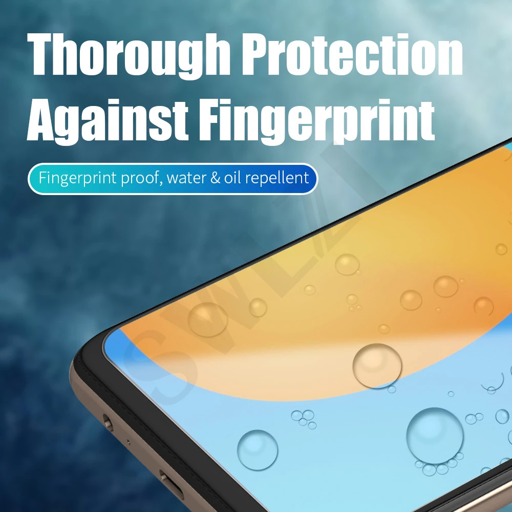 2-1 шт. 9H закаленное стекло для Huawei p smart 2021 2020 Z S pro 2019 plus 2018 Защитная пленка защита